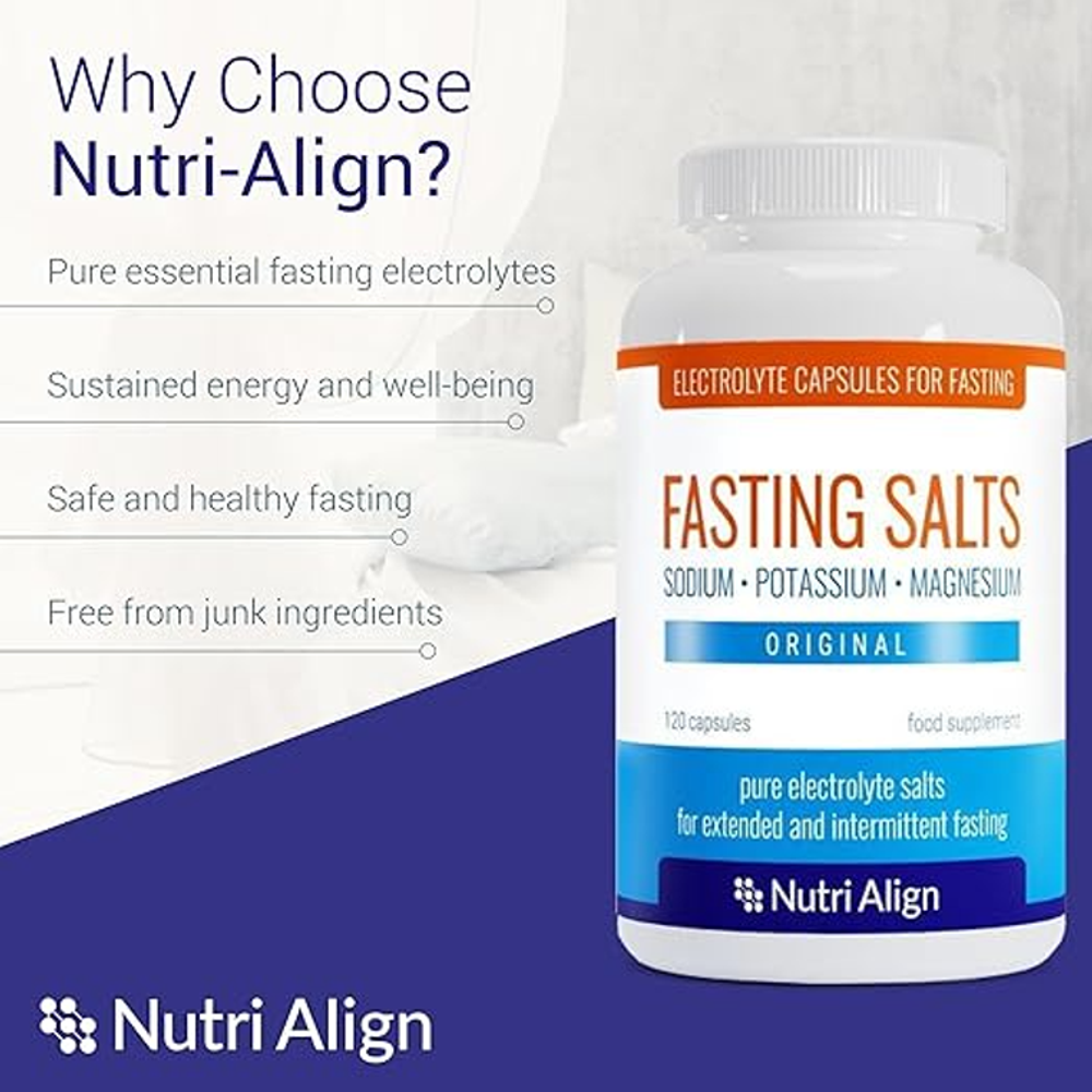 Nutri Align Fasting Electrolyte Capsules – (120 Capsules)