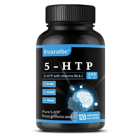 Fearathe 5-htp With Vitamins B6&c 120 Capsules