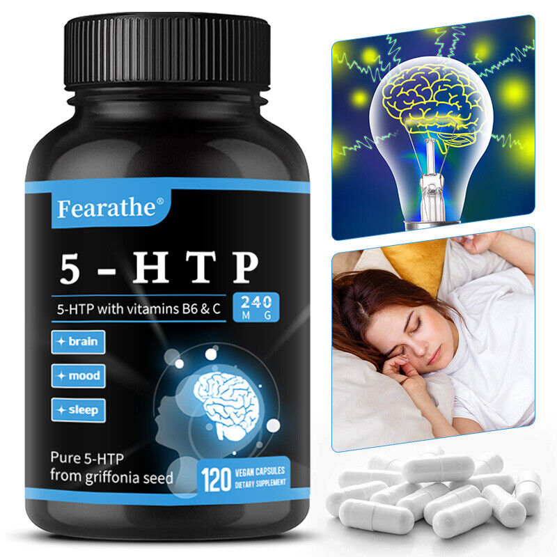 Fearathe 5-htp With Vitamins B6&c 120 Capsules