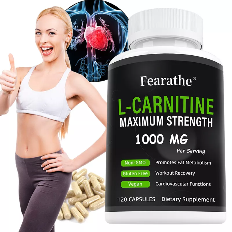 Fearathe L-Carnitine Maximum Strength 1000mg Capsules