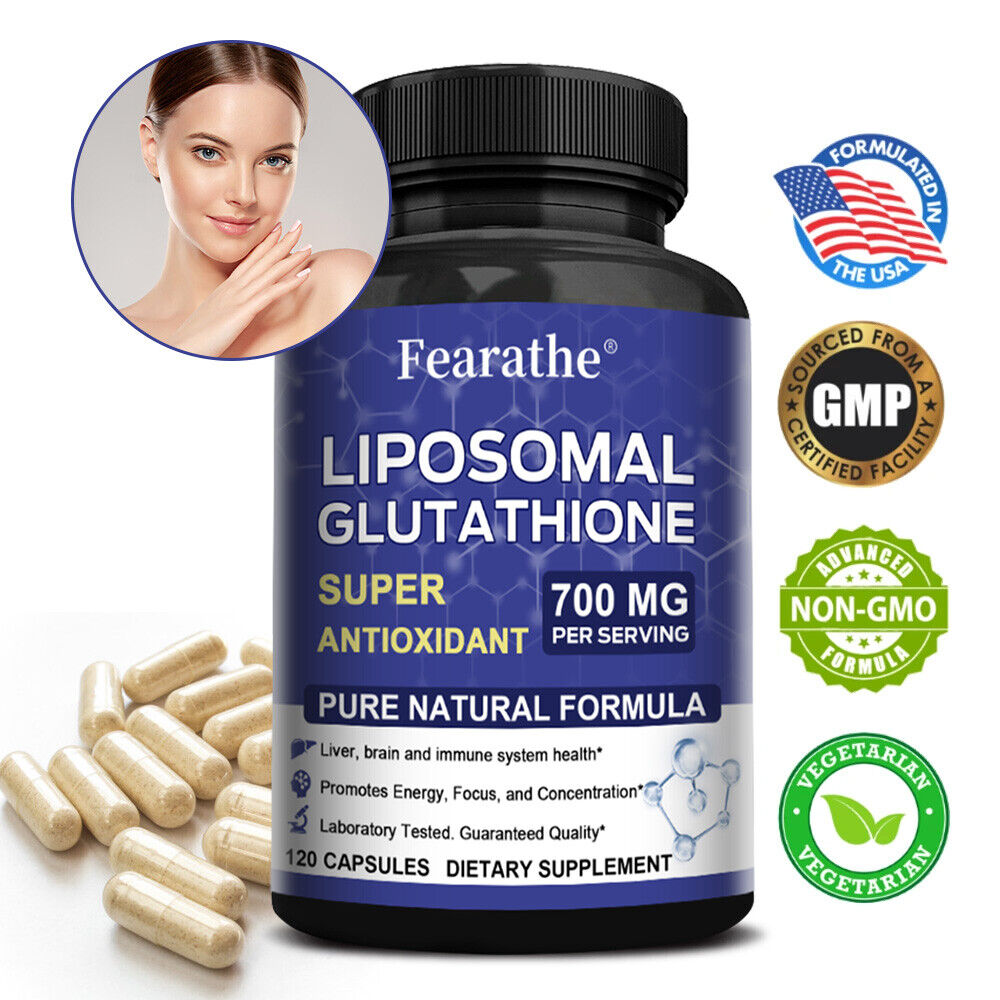 Fearathe Liposomal Glutathione 700 mg Capsules