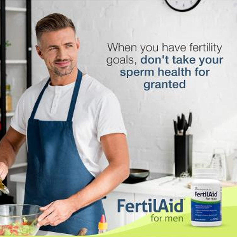 Fairhaven Health FertilAid for Men – Male Fertility & Sperm Support
