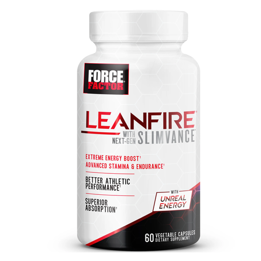 Force Factor Leanfire With Next-gen Slimvance Capsules