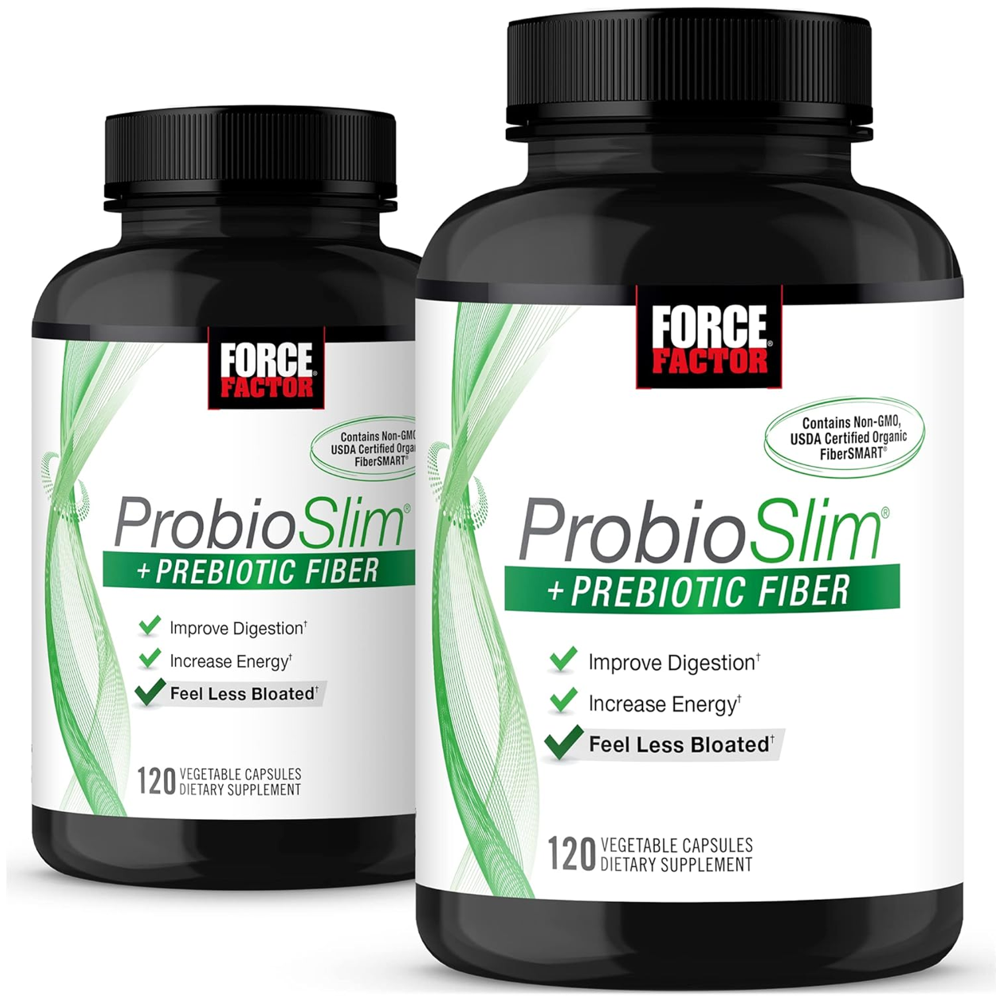 Force Factor ProbioSlim + Prebiotic Fiber Capsules