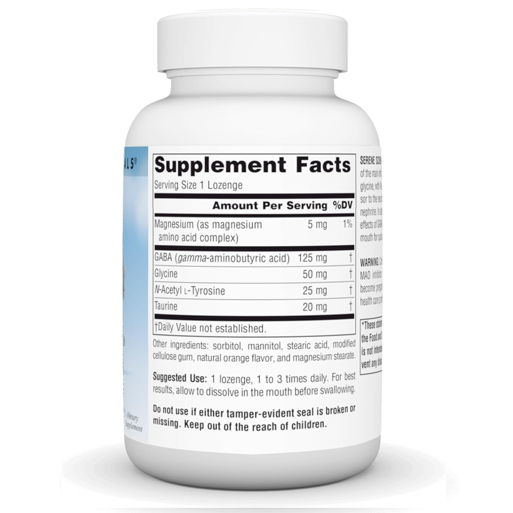 Source Naturals GABA Calm | Orange Flavor Lozenges | 120 Count