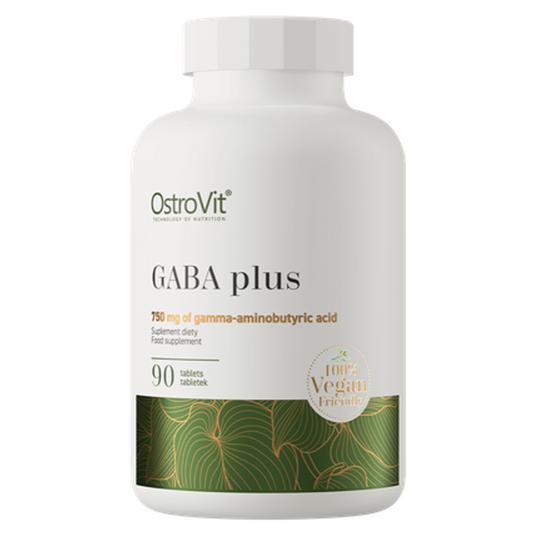 OstroVit GABA Plus – Gamma-Aminobutyric Acid | 90 Tablets