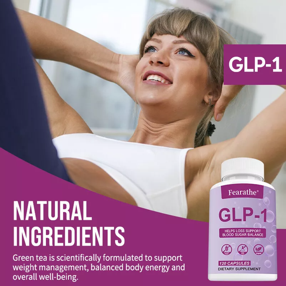 Fearathe® GLP-1 Support – Weight Management 120 Capsules