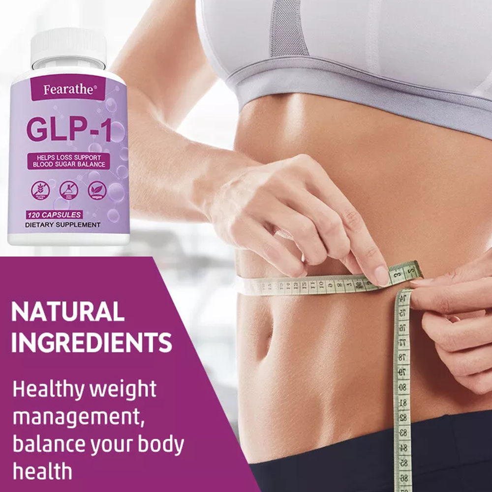 Fearathe® GLP-1 Support – Weight Management 120 Capsules