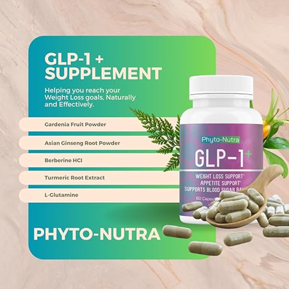 Phyto-Nutra GLP-1 Weight Loss Support – 60 Capsules