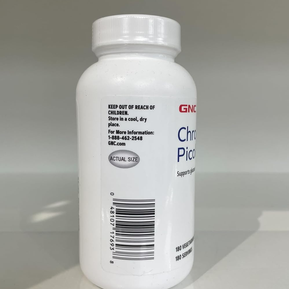 GNC Chromium Picolinate – Supports Healthy Glucose Metabolism