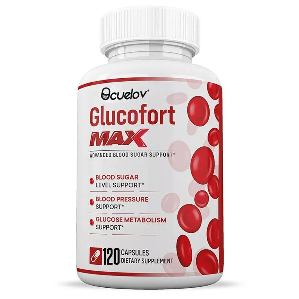 Bcuelov Glucofort MAX – Metabolism Support 120 Capsules