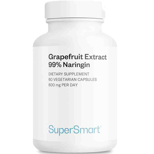 SuperSmart Grapefruit Extract – 99% Naringin 600mg | 60 Capsules