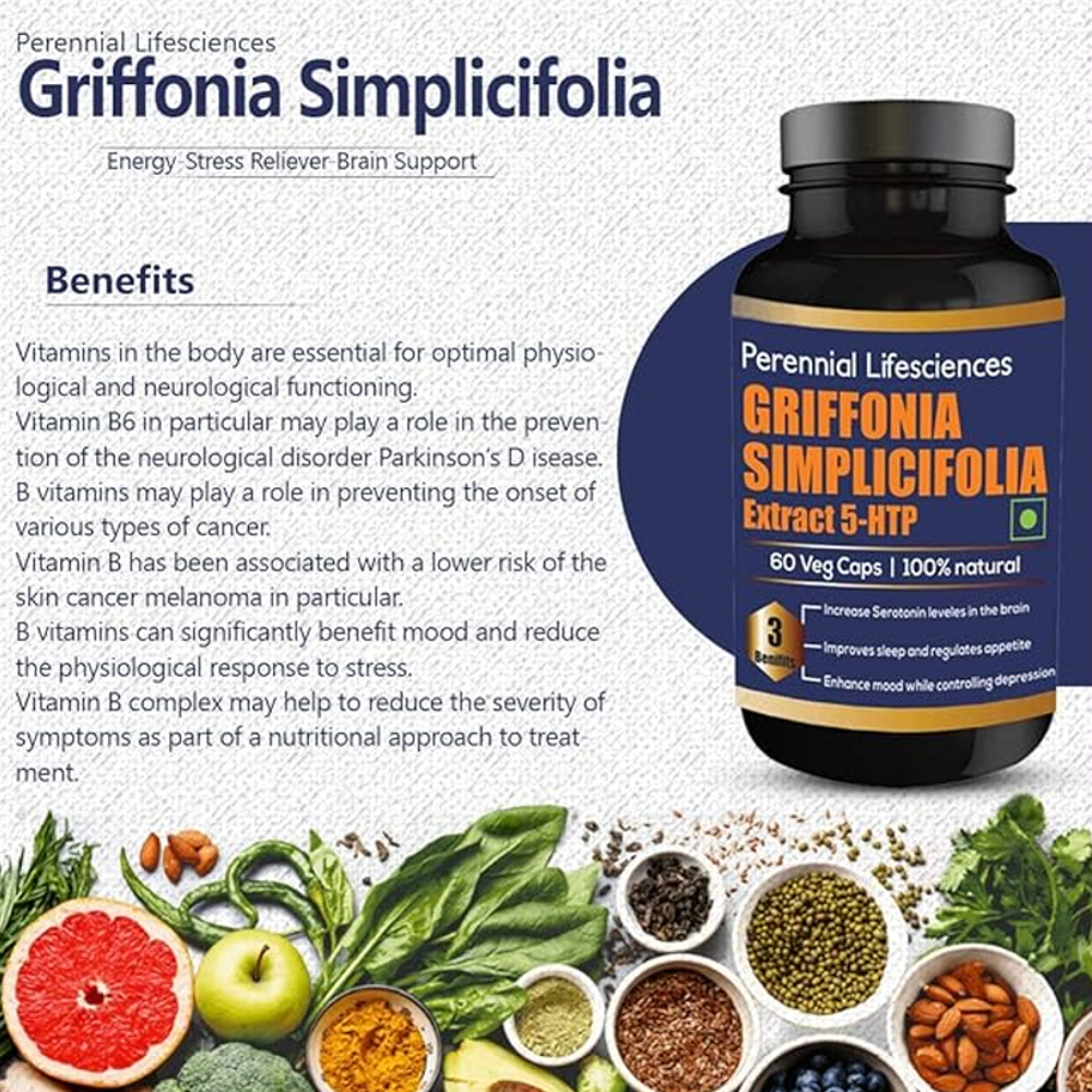 Perennial Lifesciences  Griffonia Simplicifolia Extract 5-HTP