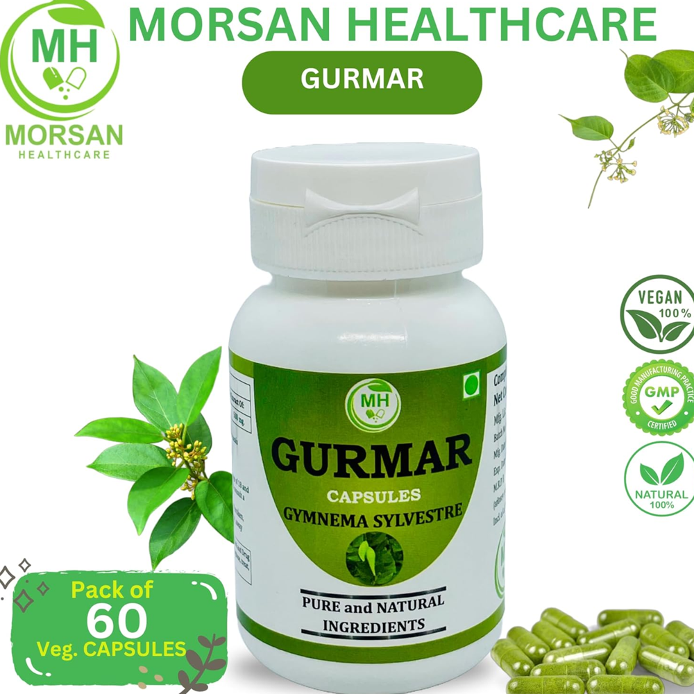 MH Gurmar Capsules –  Blood Sugar Support 60Capsules