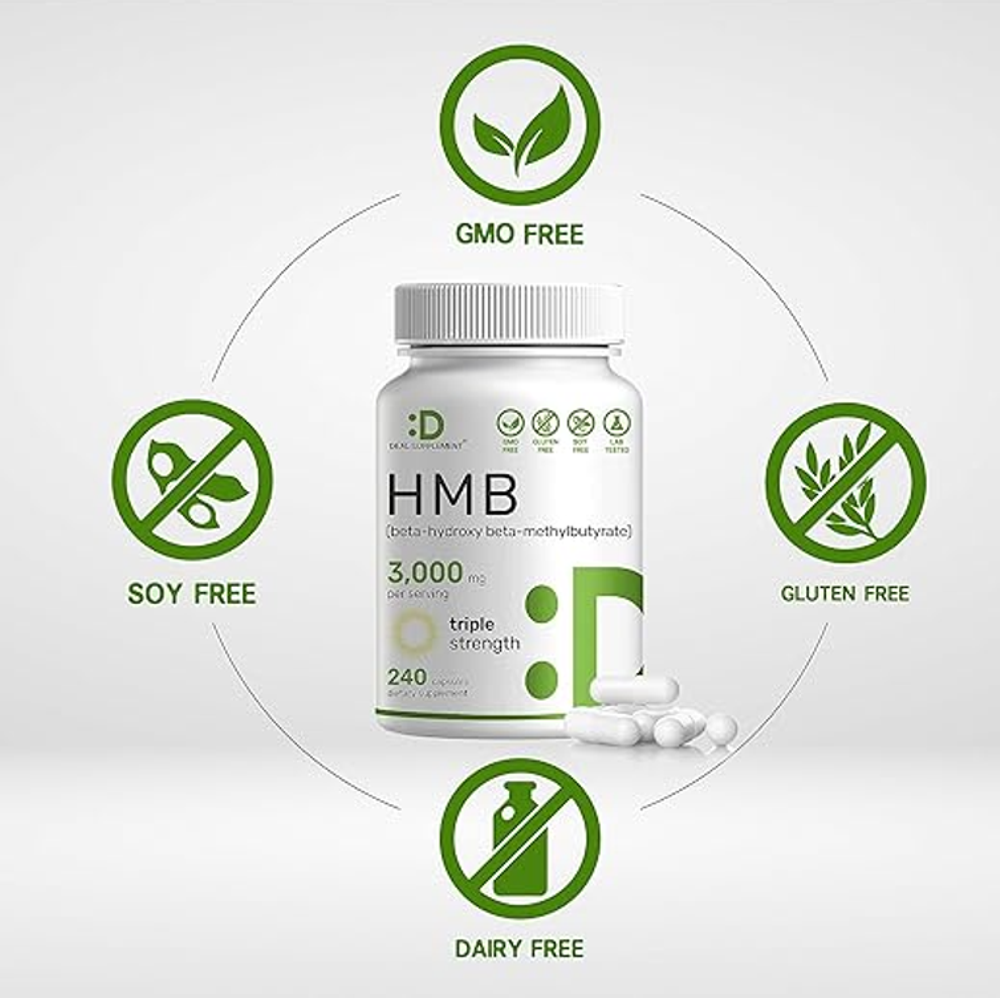 Dirbay HMB Triple Strength – 120 Capsules