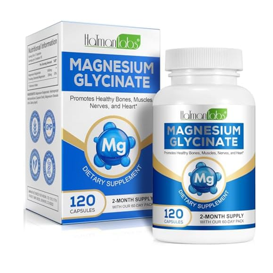 Haiman Labs Magnesium Glycinate 500mg Capsules