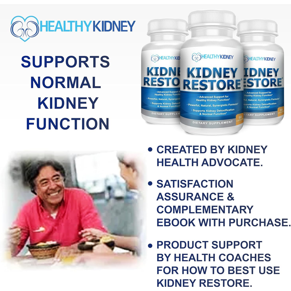 Healthy Kidney Natural Kidney Support Capsules