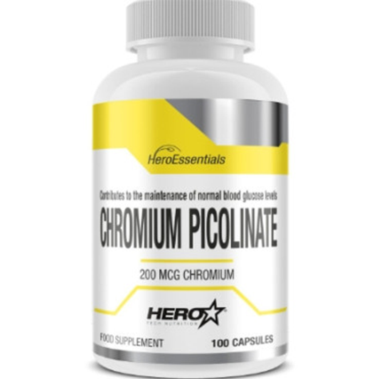 Hero Essentials Chromium Picolinate – Supports Metabolism