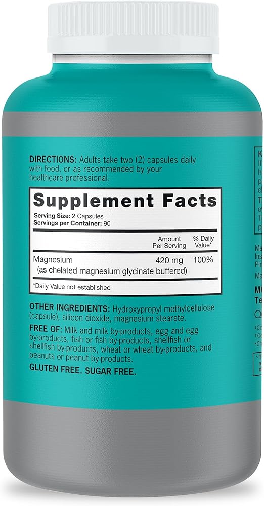 High Absorption Extra Strength Magnesium Supplement