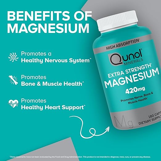 High Absorption Extra Strength Magnesium Supplement