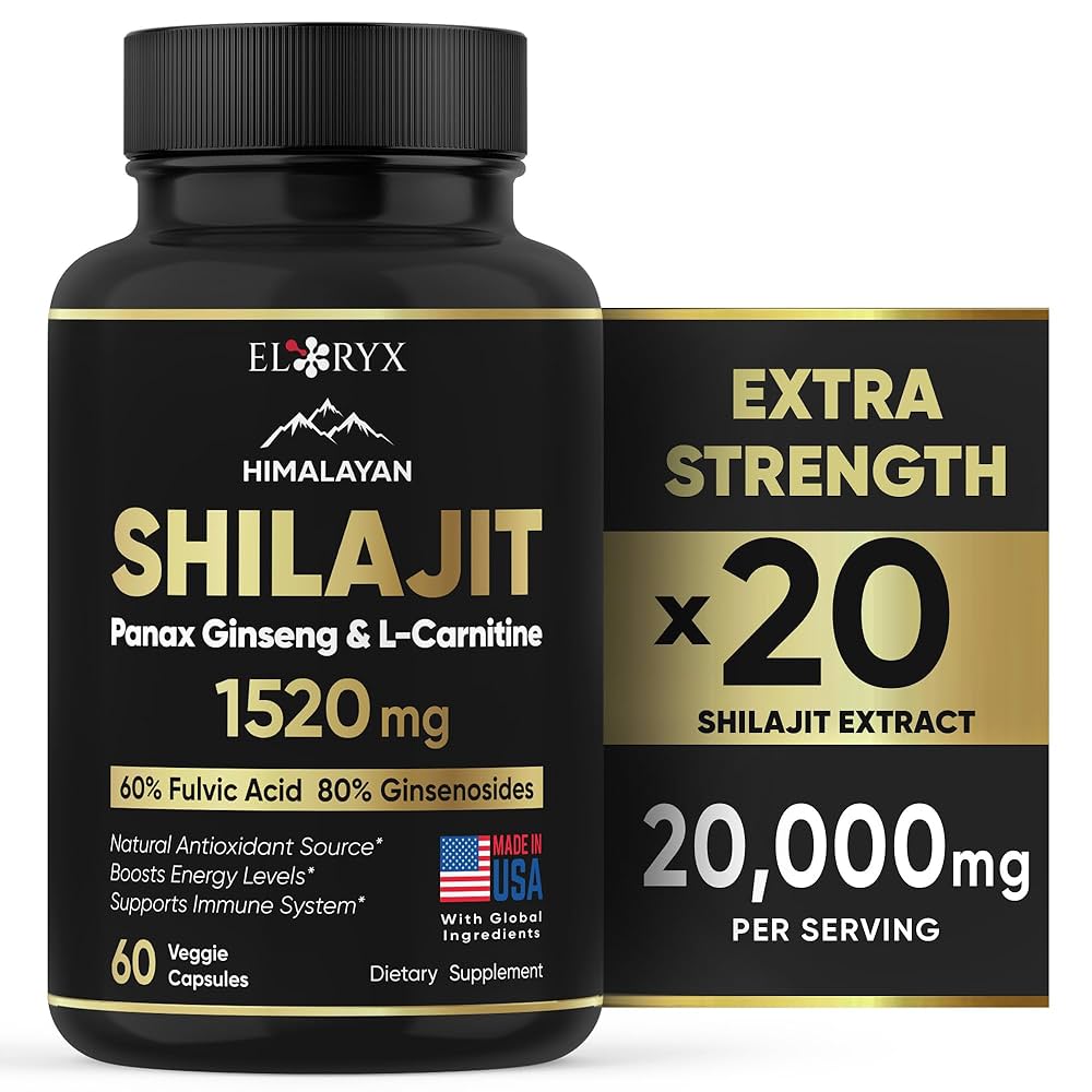 Himalayan Shilajit 1520 mg Supplement