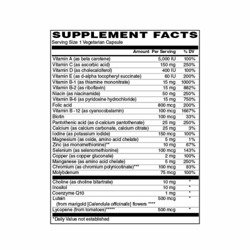 Holly Hill Health Foods, One-daily Multi Caps