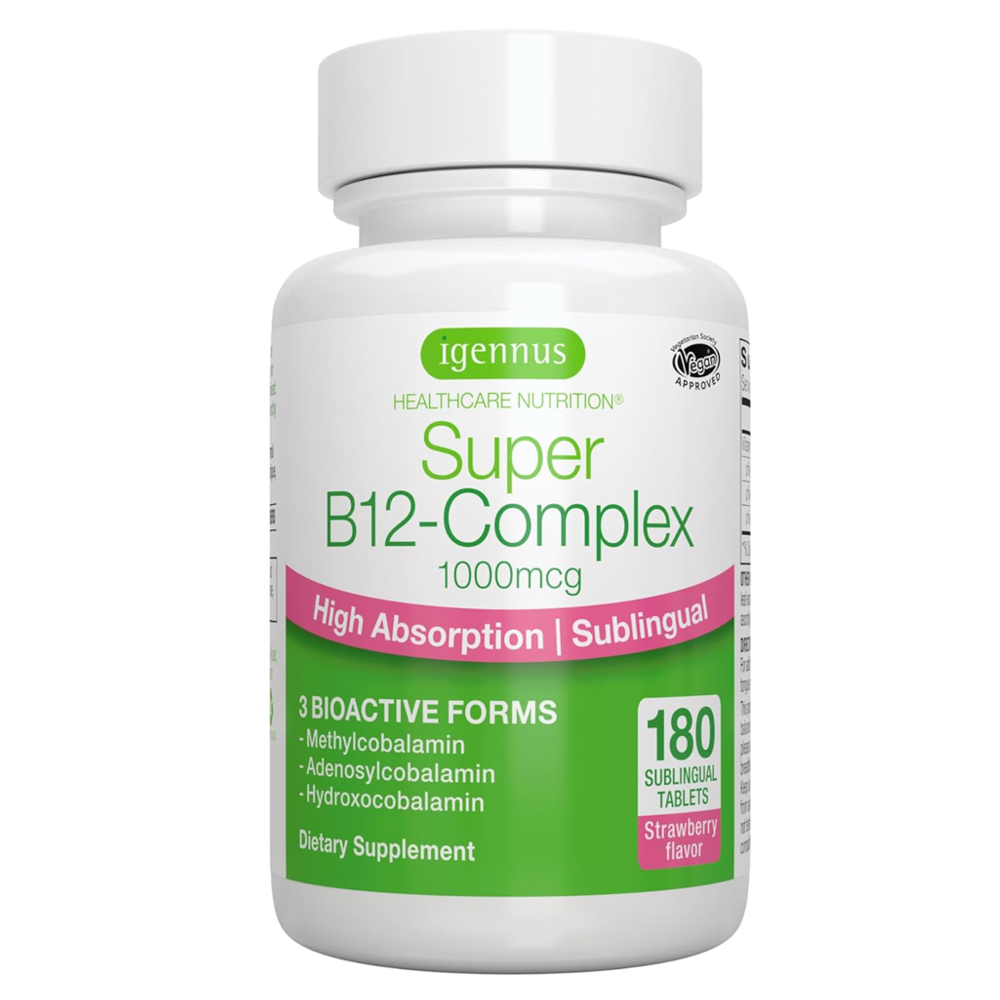Igennus Healthcare Nutrition Super B12-complex 1000mcg