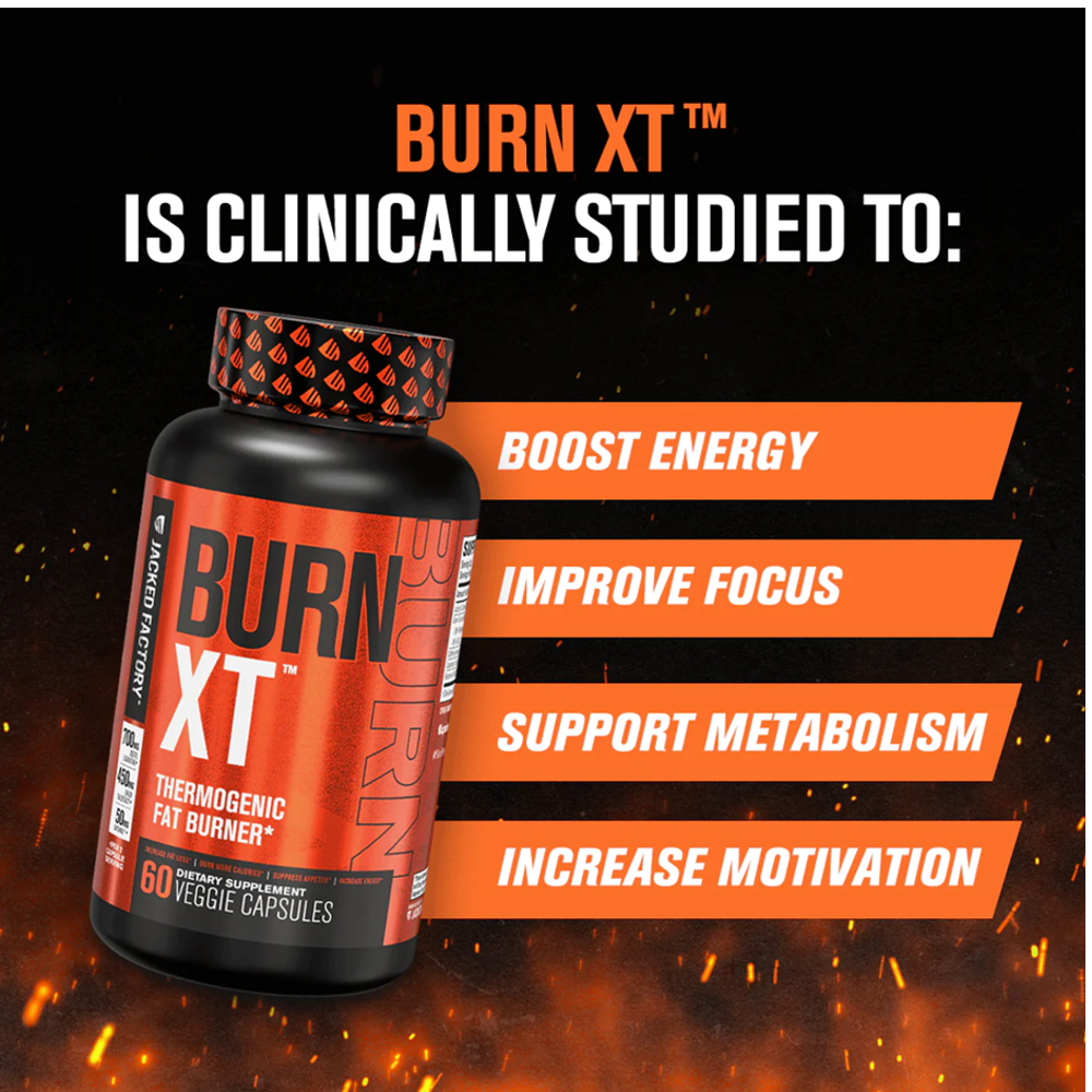 Jacked Factory Burn-XT Clinically Capsules