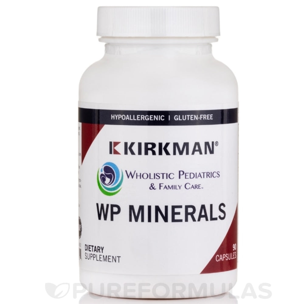 Kirkman® WP Minerals | Hypoallergenic | 90 Capsules