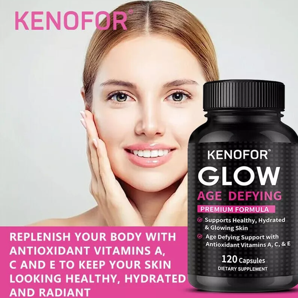 KENOFOR Glow – Age-Defying Skin Support with Antioxidants 30Capsules