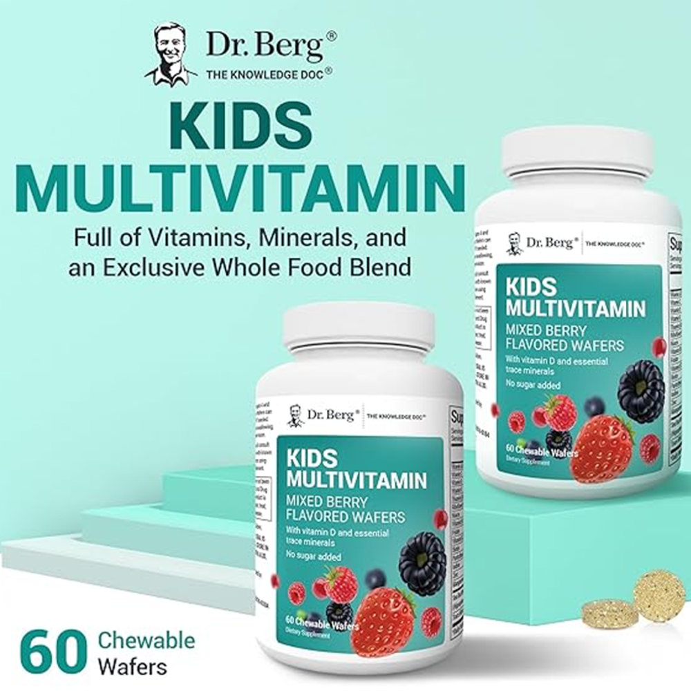 Dr. Berg Kids Multivitamin –  60 Capsules)