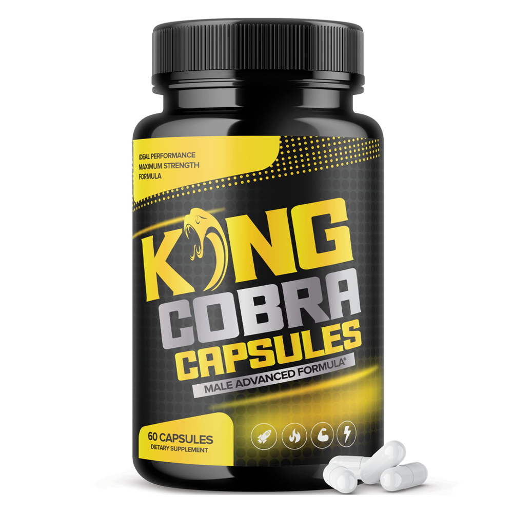 King Cobra Capsules, Male Enhancement, Extra Strength Formula