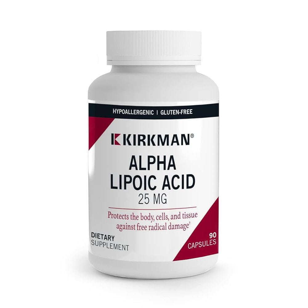 Kirkman Alpha Lipoic Acid 25 Mg Supplement