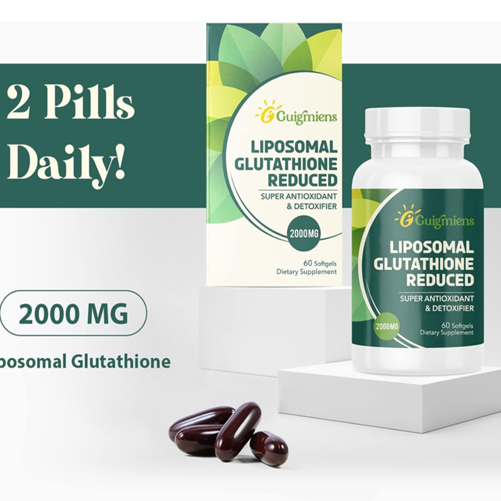 Guigmiens Liposomal Glutathione Reduced – Antioxidant & Detox