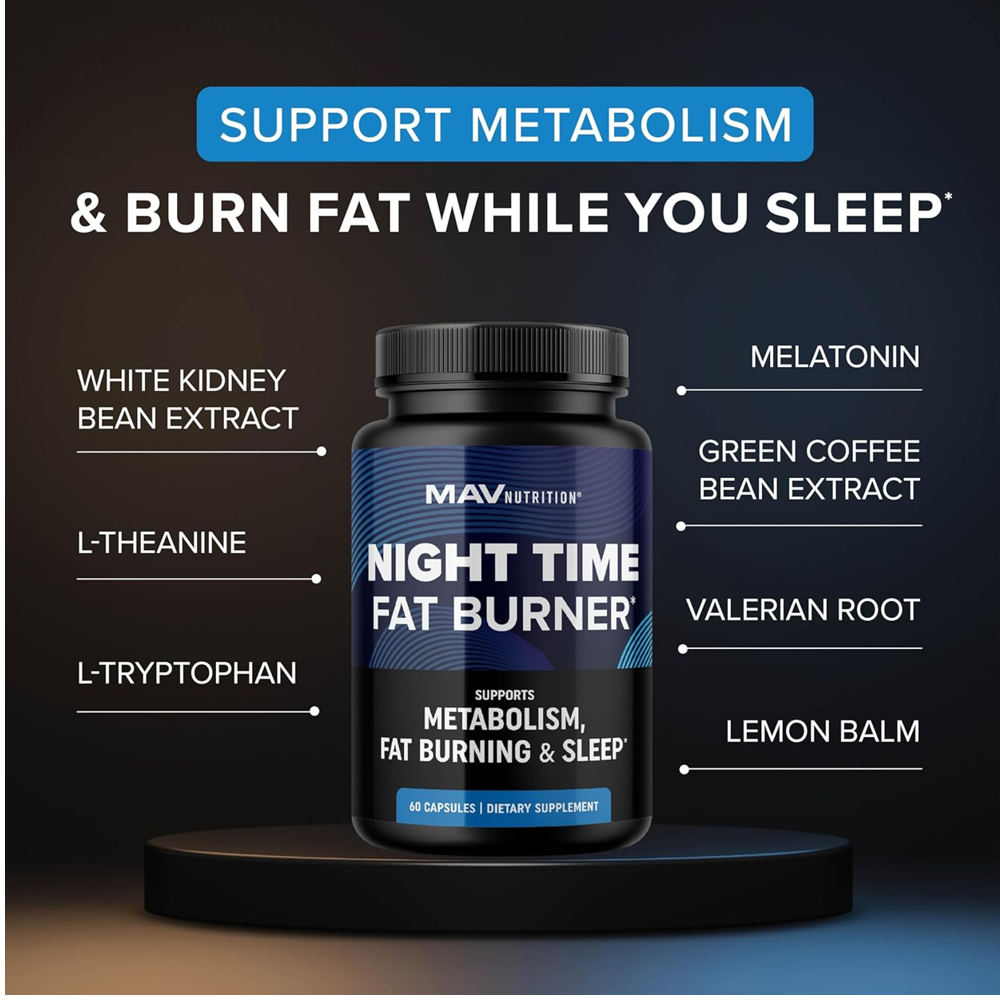 Mav Nutrition Night Time Fat Burner Capsules