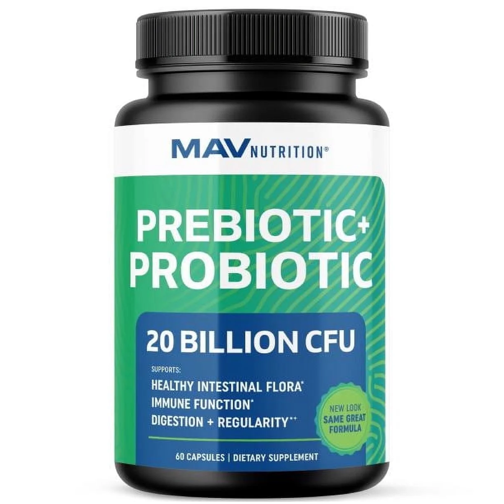 Mav Nutrition Prebiotic+probiotic 20 Billion Cfu