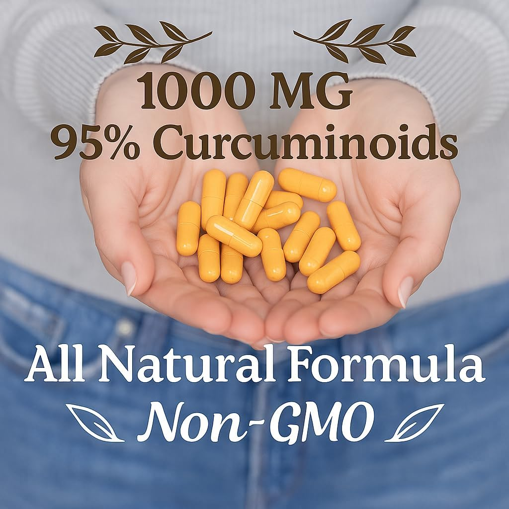 Me First Living Premium Turmeric Curcumin Capsules