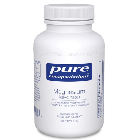 Pure Encapsulations Magnesium Glycinate – Hypoallergenic Food Supplement