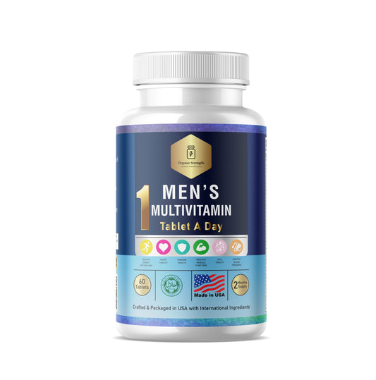 Organic Strength Men's Multivitamin 60 Tablet