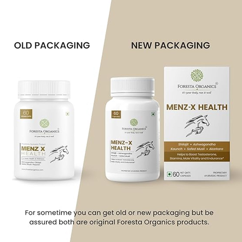 Foresta Organics MENZ-X Health | 60 Capsules