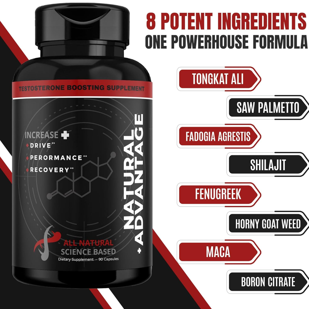 Natural Advantage Testosterone Booster Supplement