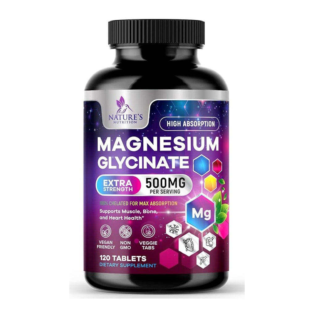 Nature's Nutrition Magnesium Glycinate Capsules