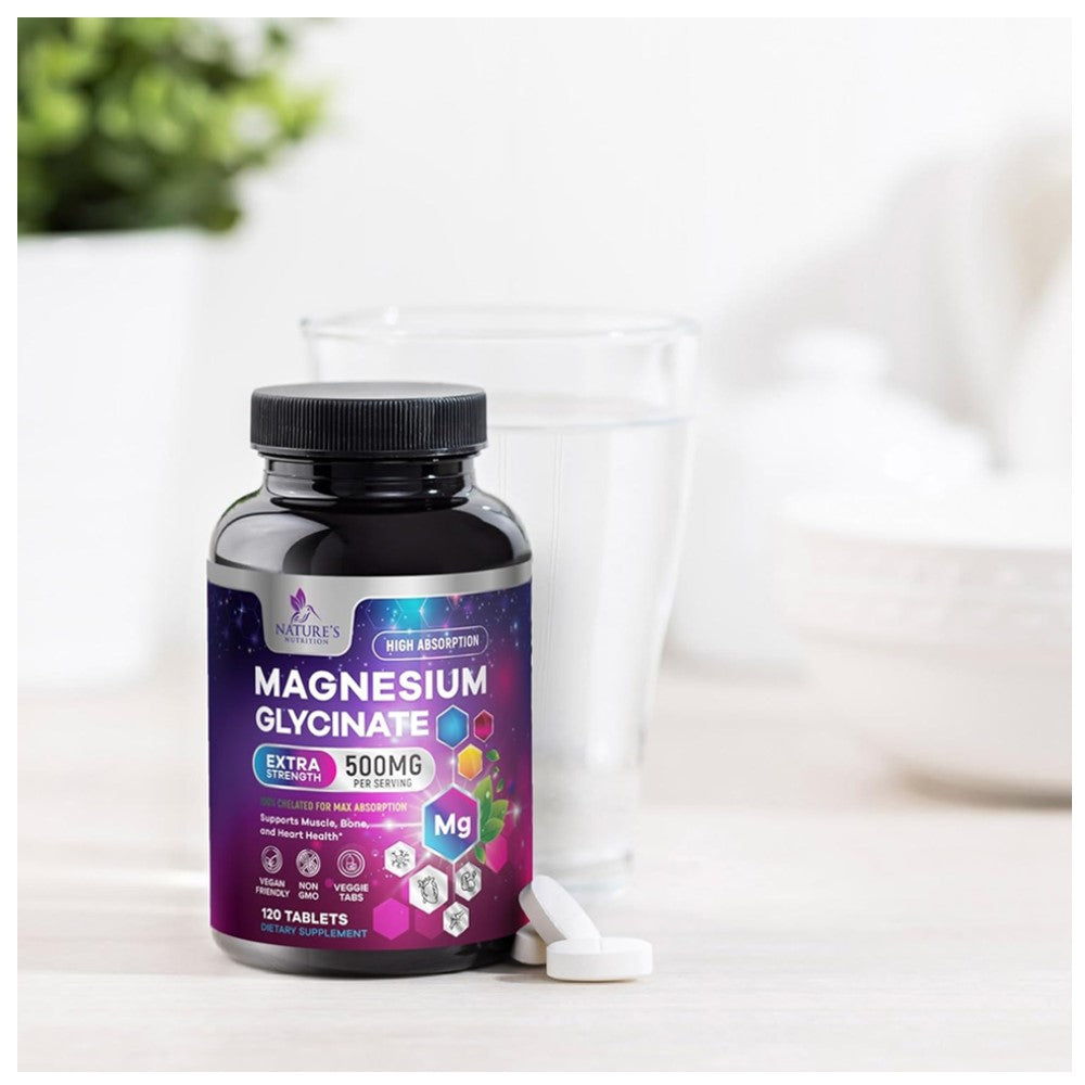 Nature's Nutrition Magnesium Glycinate Capsules