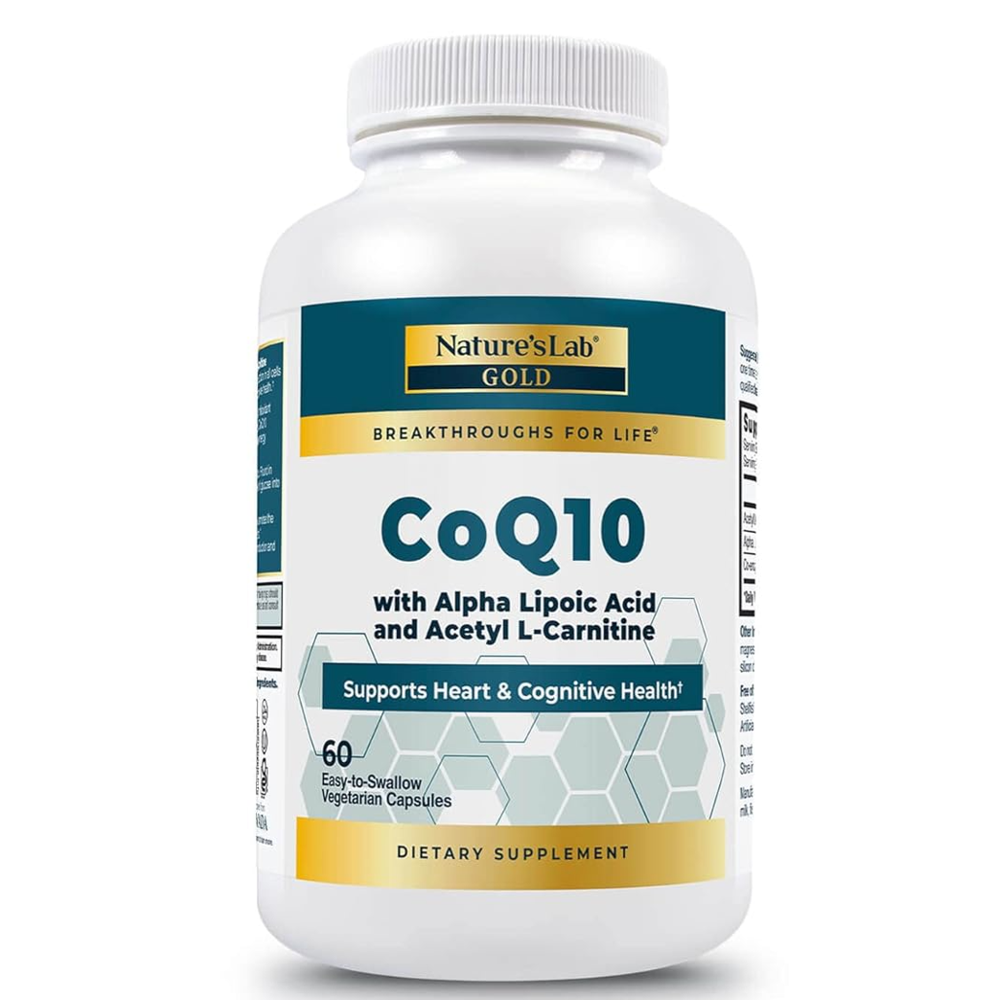 Gold CoQ10 with Alpha Lipoic Acid & Acetyl L-Carnitine