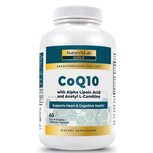 Gold CoQ10 with Alpha Lipoic Acid & Acetyl L-Carnitine