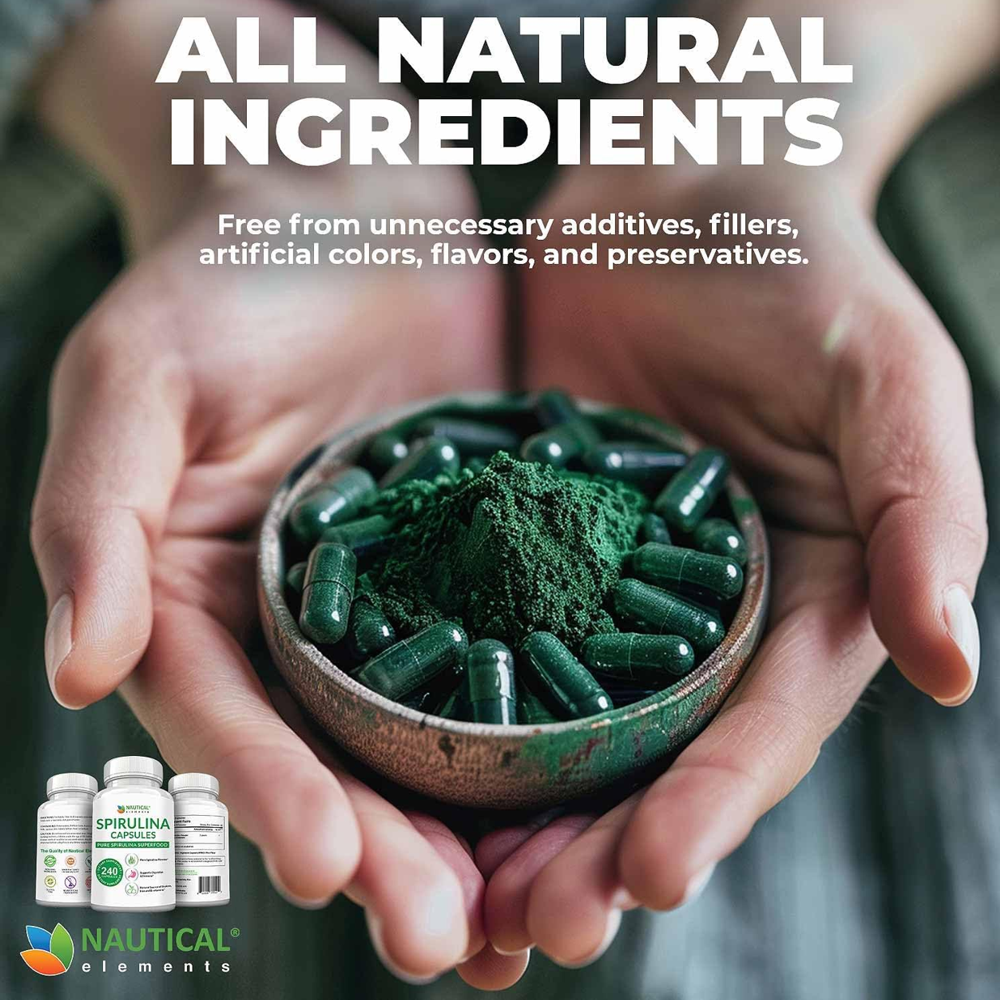 Nautical Elements Spirulina Capsules