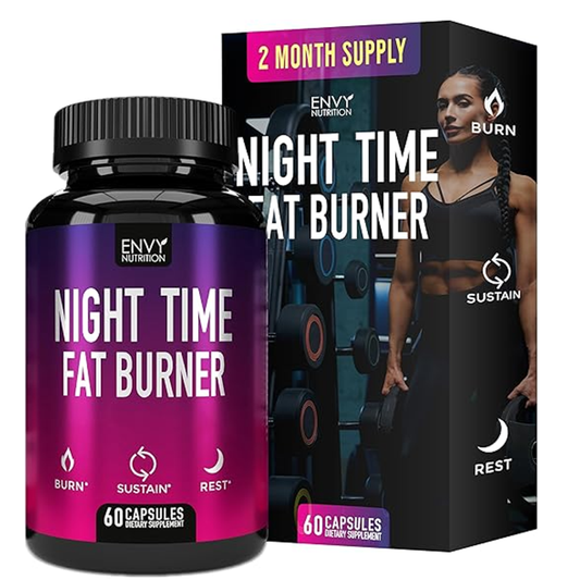 Envy Nutrition Night-Time Fat Burner 60 Capsules