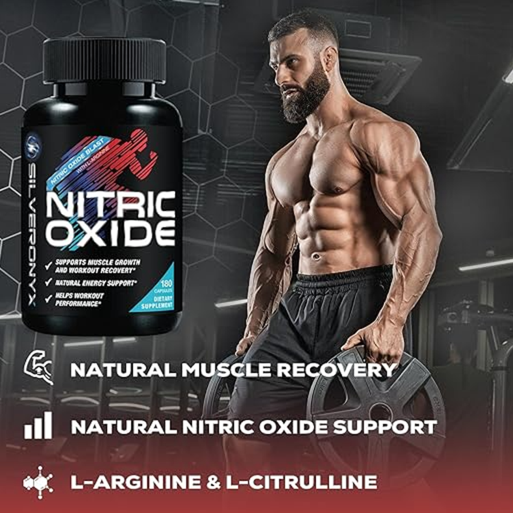 Kenofor Nitric Oxide Blast – L-Arginine (120 Capsules)