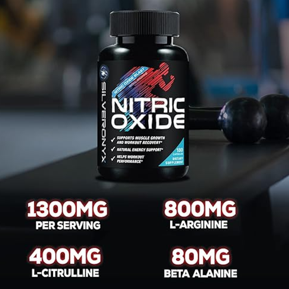Kenofor Nitric Oxide Blast – L-Arginine (120 Capsules)