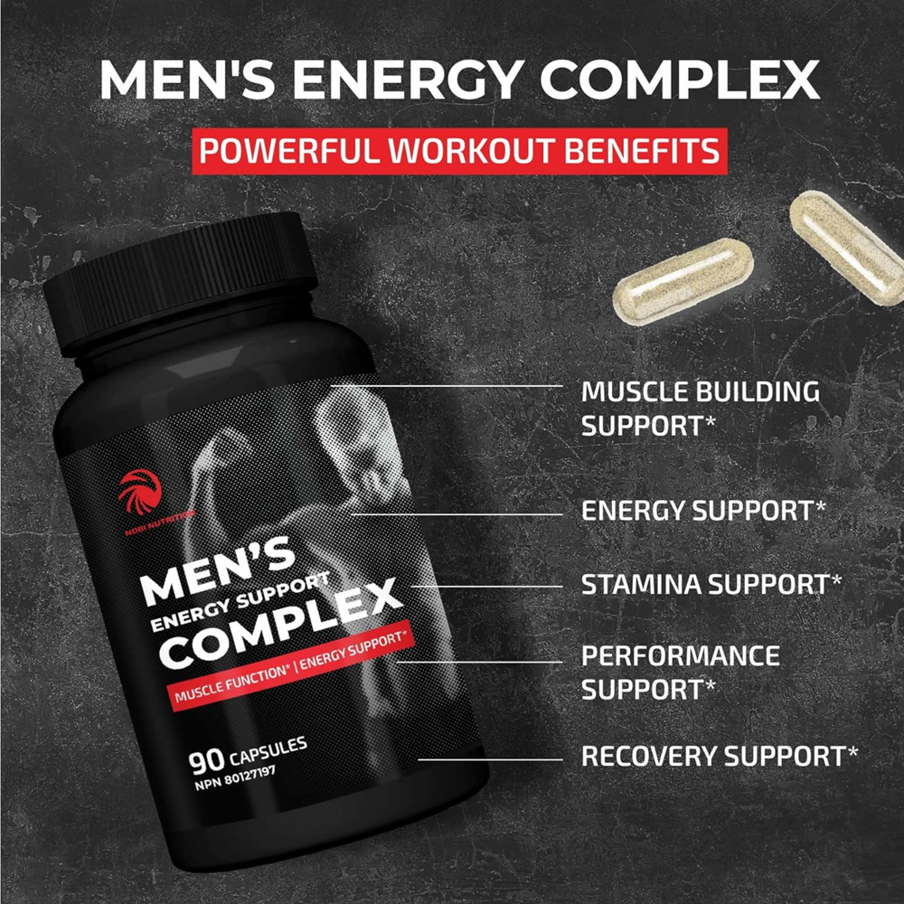 Nobi Nutrition Men's Energy Support Complex